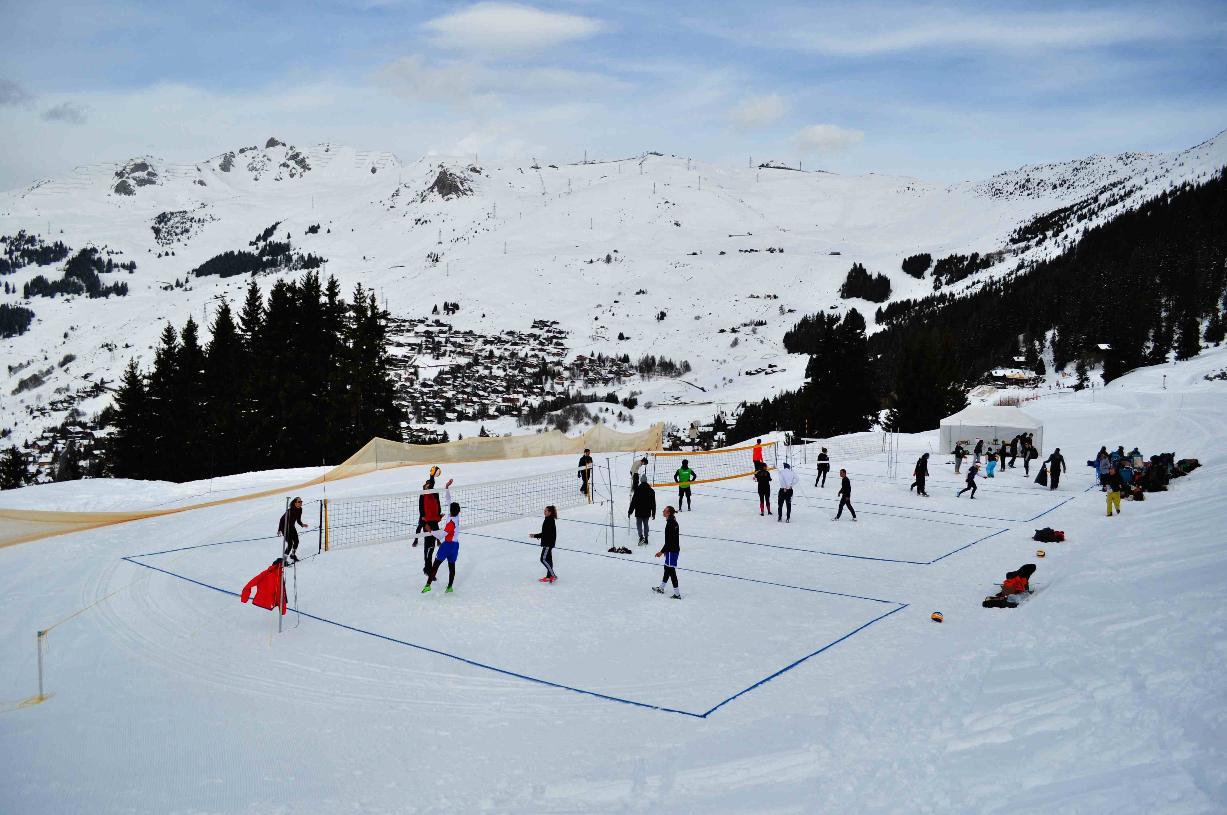 2020 - Verbier - Snow volley