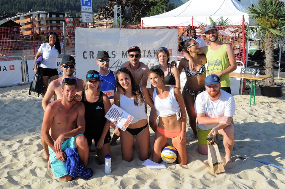 Tournoi festif de Beachvolley Crans-Montana, 2017